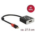 CONVERSOR INFO USB-C MACHO / DISPLAYPORT HEMBRA 